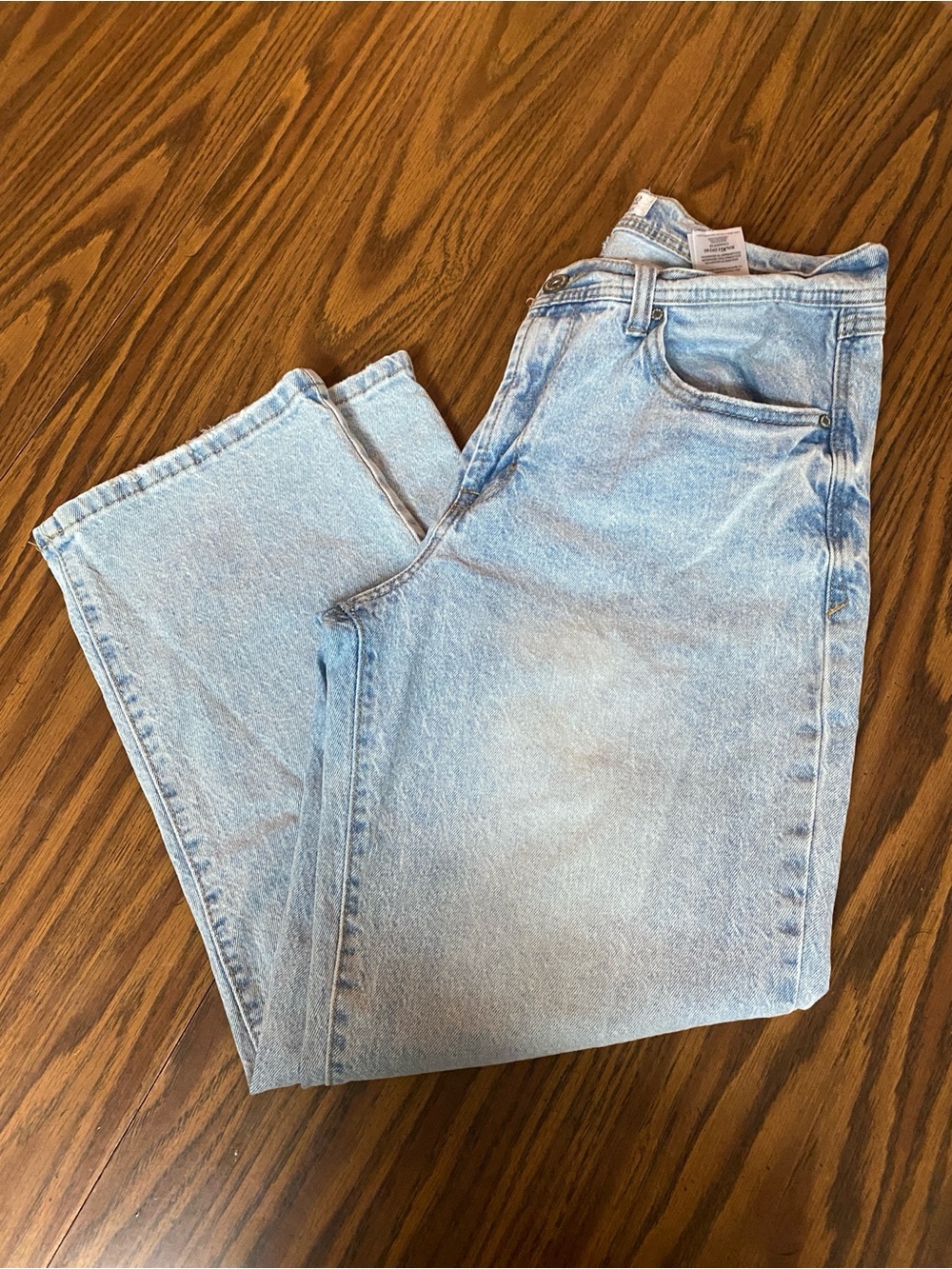 Kensie Pale Blue Straight Leg Jeans
